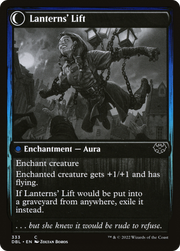 Lantern Bearer // Lanterns' Lift (DBL-333) - Innistrad: Double Feature: (Double Faced Transform)