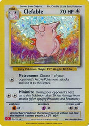 Clefable 014/034  - Holofoil Trading Card Game Classic - Classic Collection