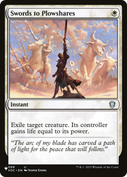 Swords to Plowshares (LIST-VOC-99) - The List