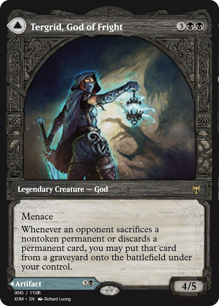 Tergrid, God of Fright // Tergrid's Lantern (PRM-88290) - Magic Online Promos