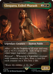 Cleopatra, Exiled Pharaoh (ACR-119) - Assassin's Creed (Borderless) Foil