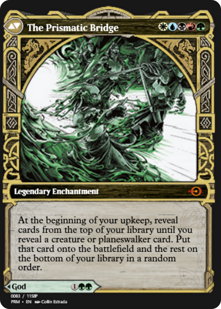 Esika, God of the Tree // The Prismatic Bridge (PRM-88330) - Magic Online Promos: (Showcase)
