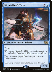 Skystrike Officer (PPBRO-062) - The Brothers' War Promos Foil