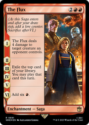 The Flux (WHO-691) - Doctor Who Foil