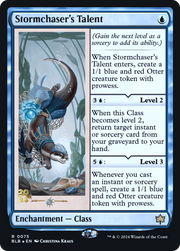 Stormchaser's Talent (PRE-075) - Bloomburrow Promos Foil