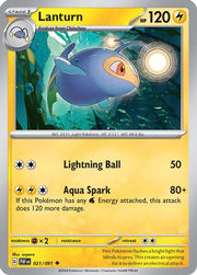 Lanturn 021/091  SV Paldean Fates - Uncommon