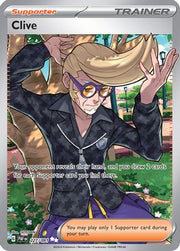 Clive 227/091  - Holofoil SV Paldean Fates - Ultra Rare