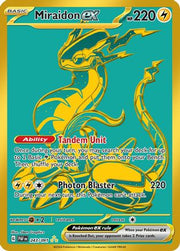 Miraidon ex 243/091  - Holofoil SV Paldean Fates - Hyper Rare