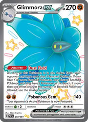 Glimmora ex 218/091  - Holofoil SV Paldean Fates - Shiny Ultra Rare