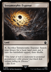 Terramorphic Expanse (WHO-913) - Doctor Who Foil