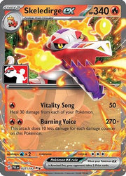 Skeledirge ex 037/193  - Holofoil Prize Pack Series Cards - Double Rare