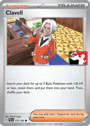 Clavell 177/193  - Holofoil Prize Pack Series Cards - Common