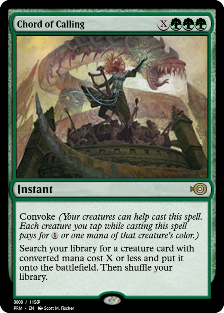 Chord of Calling (PRM-82880) - Magic Online Promos Foil