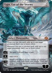 Ugin, Eye of the Storms // Ugin, Eye of the Storms (TDM-382) - Tarkir: Dragonstorm (Borderless) Foil