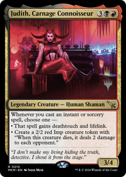 Judith, Carnage Connoisseur (PPMKM-210) - Murders at Karlov Manor Promos Foil
