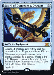Sword of Dungeons & Dragons (LIST-061) - The List (Unfinity Foil Edition) Foil
