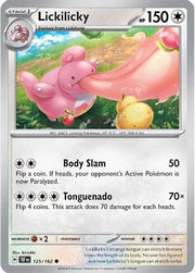 Lickilicky 125/162  - Reverse Holofoil SV05 Temporal Forces - Common
