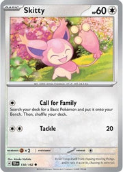 Skitty 130/162  SV05 Temporal Forces - Common