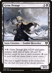 Grim Draugr (KHM-096) - Kaldheim: (snow)