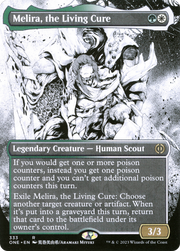 Melira, the Living Cure (ONE-333) - Phyrexia: All Will Be One: (Showcase) (Borderless) Foil