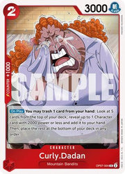 Curly.Dadan (OP07-004) - 500 Years in the Future Foil