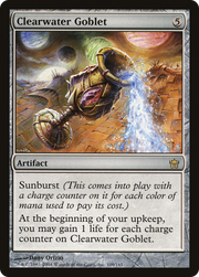 Clearwater Goblet (5DN-109) - Fifth Dawn Foil