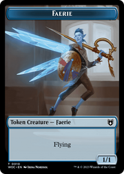 Faerie (TWOC-010) - Wilds of Eldraine Commander Tokens