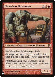 Heartless Hidetsugu (LIST-CNS-144) - The List