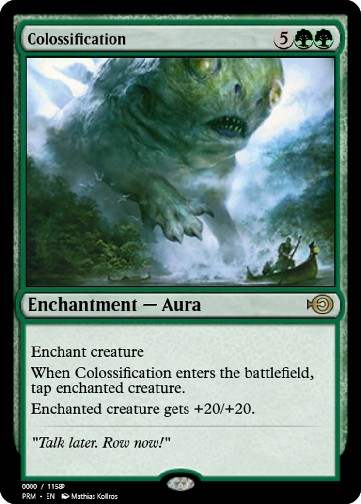 Colossification (PRM-80941) - Magic Online Promos Foil