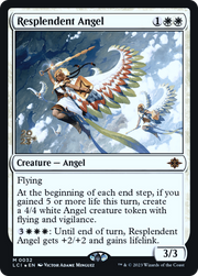 Resplendent Angel (PRE-032) - The Lost Caverns of Ixalan Promos Foil