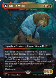 Tovolar, Dire Overlord // Tovolar, the Midnight Scourge (SLD-1612) - Secret Lair Drop (Borderless) Foil