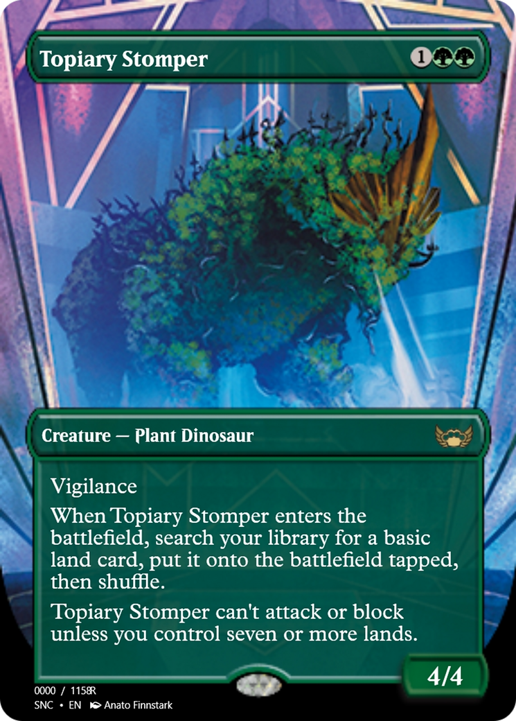 Topiary Stomper (PRM-99711) - Magic Online Promos
