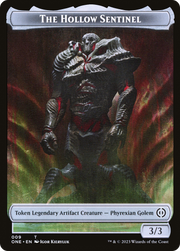 The Hollow Sentinel (TONE-009) - Phyrexia: All Will Be One Tokens Foil