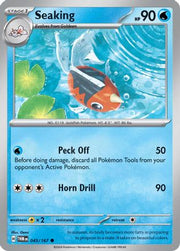 Seaking 045/167  - Reverse Holofoil SV06 Twilight Masquerade - Common