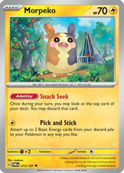 Morpeko 072/167  SV06 Twilight Masquerade - Uncommon
