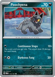 Poochyena 113/167  SV06 Twilight Masquerade - Common