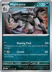Mightyena 114/167  SV06 Twilight Masquerade - Uncommon