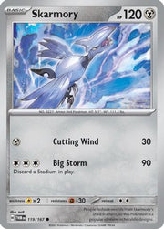 Skarmory 119/167  SV06 Twilight Masquerade - Common