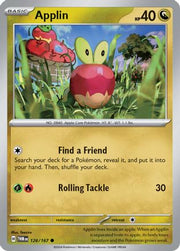 Applin 126/167  - Reverse Holofoil SV06 Twilight Masquerade - Common