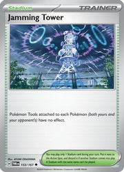 Jamming Tower 153/167  - Reverse Holofoil SV06 Twilight Masquerade - Uncommon