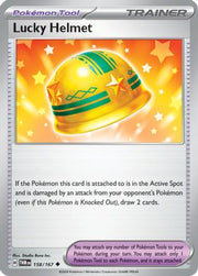 Lucky Helmet 158/167  - Reverse Holofoil SV06 Twilight Masquerade - Uncommon