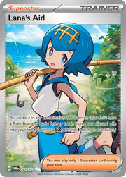 Lana's Aid 207/167  - Holofoil SV06 Twilight Masquerade - Ultra Rare