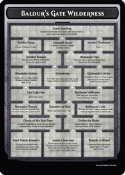 Baldur's Gate Wilderness (OVER-) - Oversize Cards