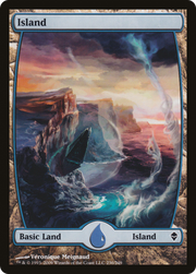 Island (ZEN-236) - Zendikar Foil
