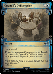 Council's Deliberation (LTR-497) - The Lord of the Rings: Tales of Middle-earth: (Showcase)