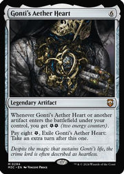Gonti's Aether Heart (Ripple Foil) (M3C-294) - Modern Horizons 3 Commander Foil