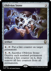 Oblivion Stone (Ripple Foil) (M3C-303) - Modern Horizons 3 Commander Foil