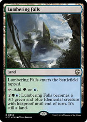 Lumbering Falls (Ripple Foil) (M3C-355) - Modern Horizons 3 Commander Foil