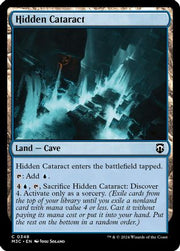 Hidden Cataract (Ripple Foil) (M3C-348) - Modern Horizons 3 Commander Foil
