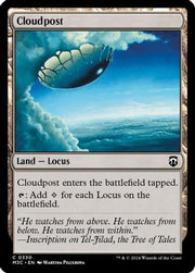 Cloudpost (Ripple Foil) (M3C-330) - Modern Horizons 3 Commander Foil
